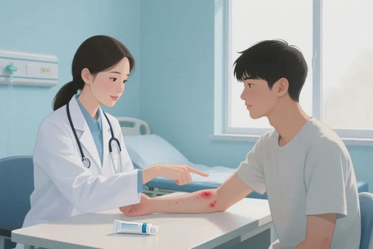 大学生手臂上偶尔起湿疹能根治吗(图3)