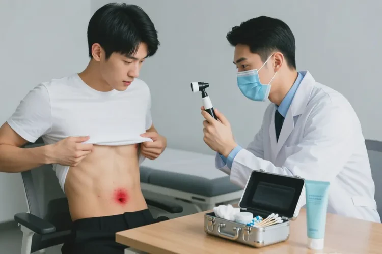 青年人肚子上出现湿疹能根治吗(图1)