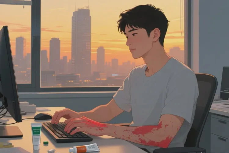 青年人手上出现湿疹能根治吗(图1)