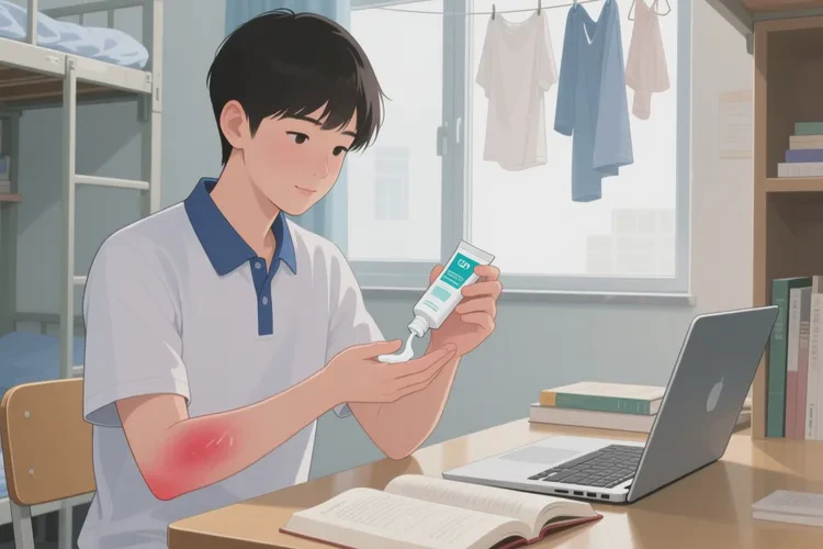 大学生手臂容易起湿疹能根治吗(图1)