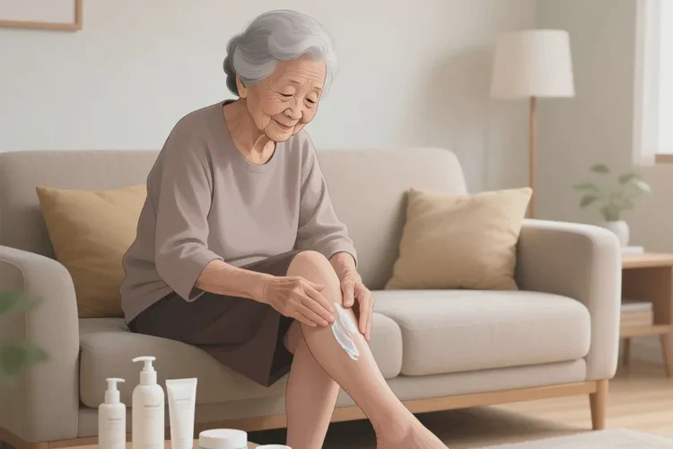 高龄老人小腿出湿疹能根治吗(图1)