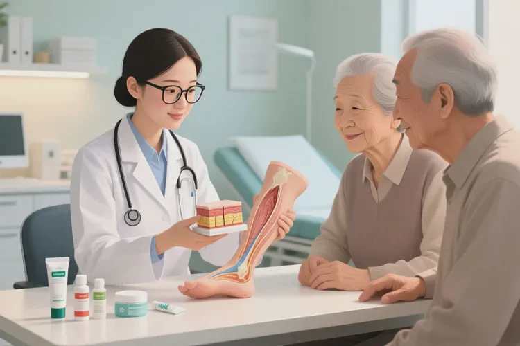 老年人小腿起湿疹能根治吗(图4)