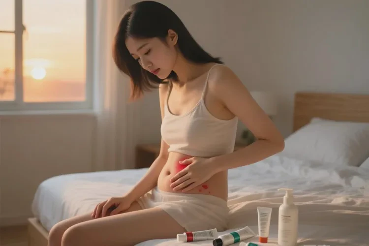 女生肚子有湿疹可以根治吗(图1)