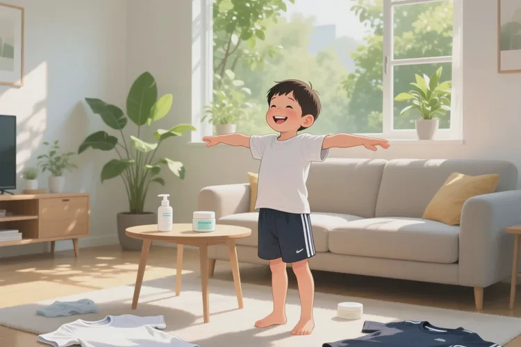 少儿手臂上出现湿疹可以根治吗(图2)