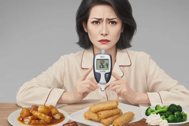 35岁晚餐血糖26.4是怎么回事(图1)