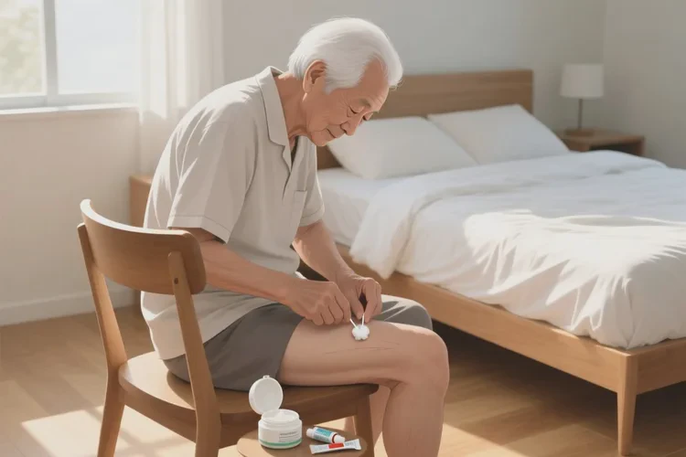 老人屁股经常起湿疹可以根治吗(图1)