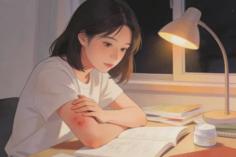 大学生身上经常起湿疹能根治吗(图1)