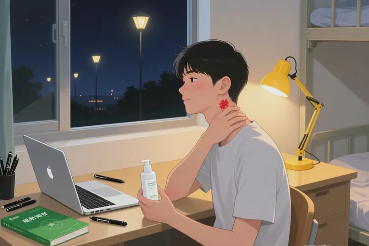 大学生脖子偶尔长湿疹能根治吗(图1)