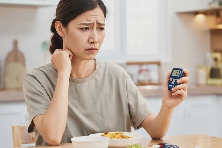 34岁晚餐血糖13.2是怎么回事(图1)