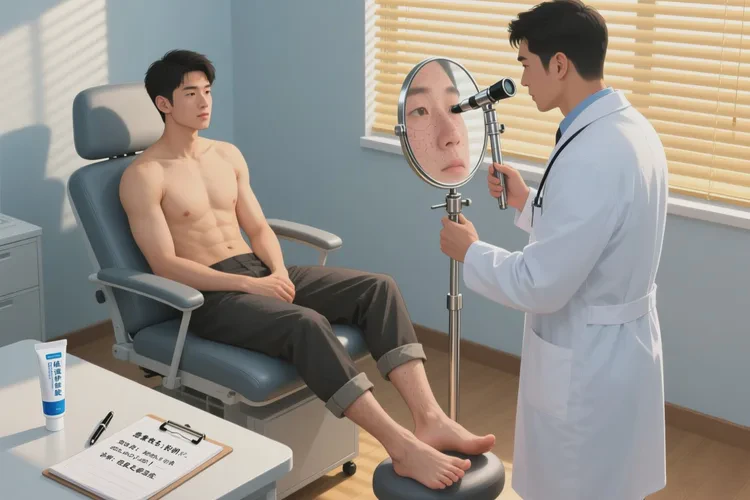 青年人脚上经常起湿疹能根治吗(图1)