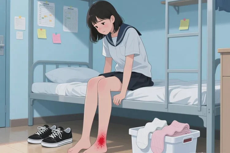 大学生脚上容易起湿疹能根治吗(图1)