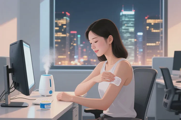 青年人手臂上偶尔长湿疹能根治吗(图1)