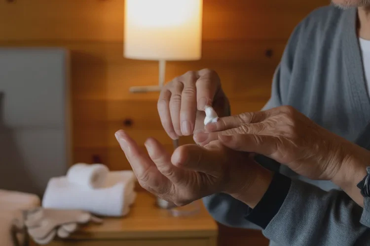 老人手上有湿疹能够根治吗(图1)