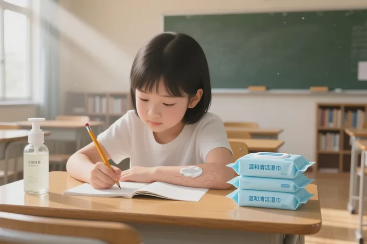 小学生手上出现湿疹能根治吗(图1)