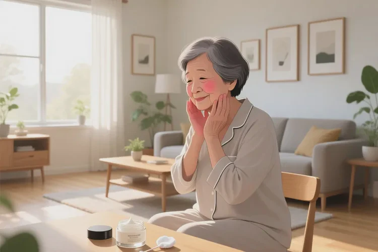 老年人面部经常长湿疹能根治吗(图1)