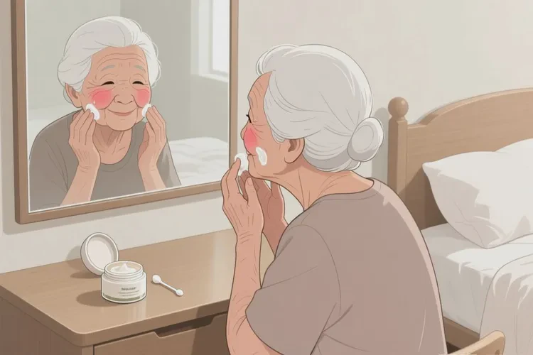 高龄老人面部偶尔起湿疹能根治吗(图1)