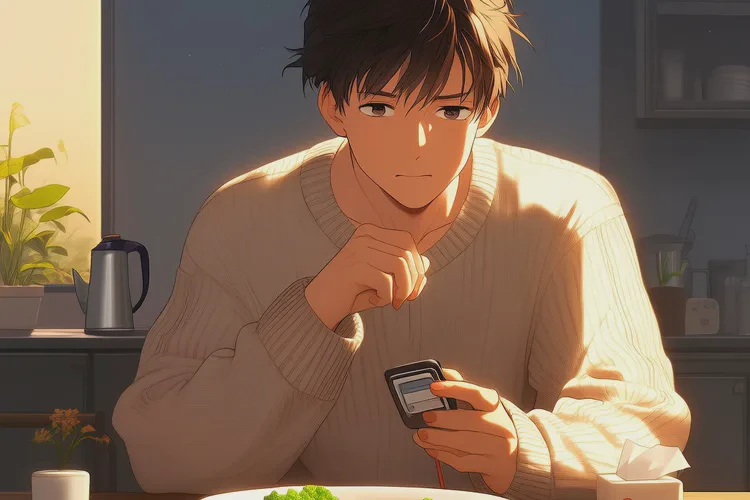 35岁晚餐血糖21.4是怎么回事(图1)