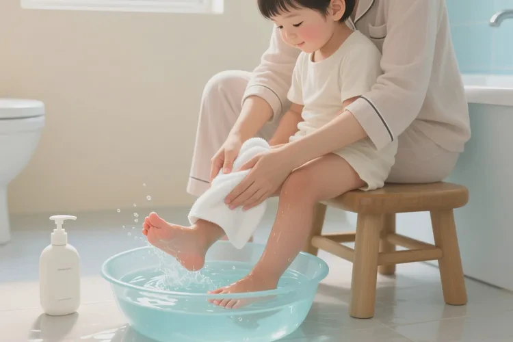 少儿脚上偶尔长湿疹能够根治吗(图2)