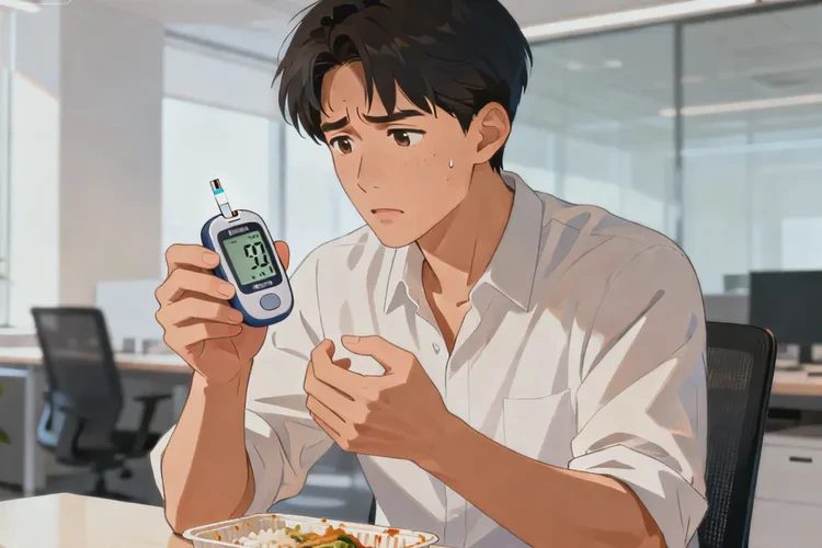 31岁中餐血糖8点9是怎么回事(图1)