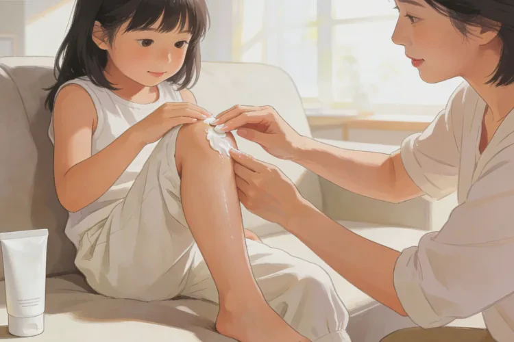 儿童小腿经常长湿疹能够根治吗(图1)