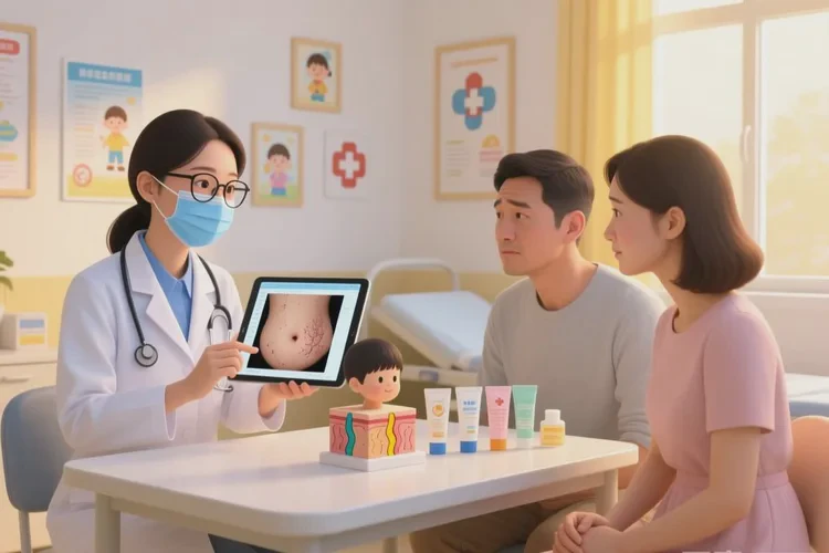 儿童肚子偶尔起湿疹能够根治吗(图3)