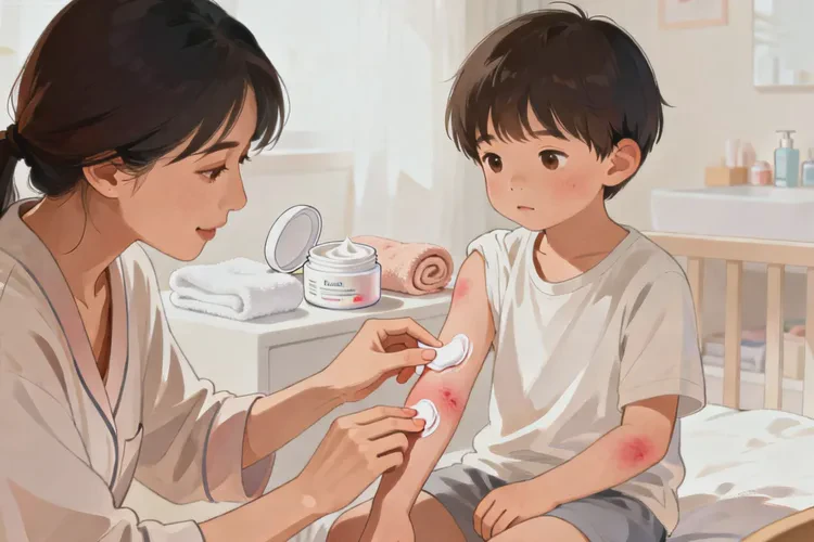 少儿手臂上出现湿疹能够根治吗(图1)