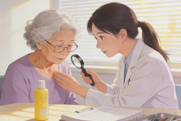 老人脖子起湿疹能够根治吗(图1)