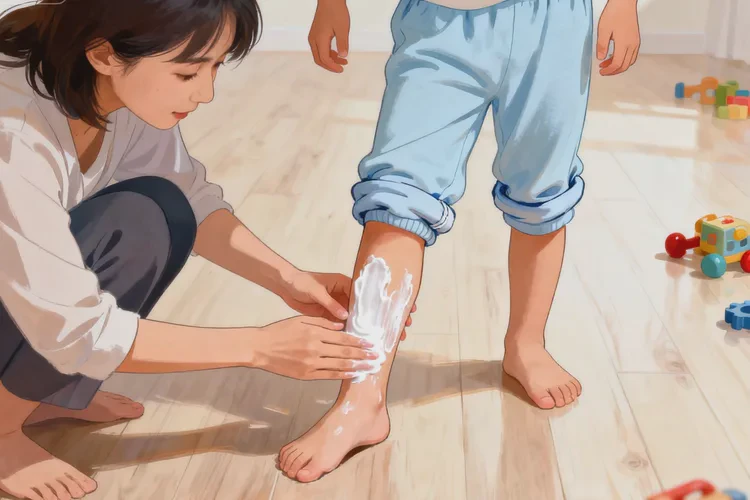 儿童小腿起湿疹能够根治吗(图1)