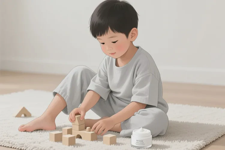 儿童小腿上出现湿疹能够根治吗(图1)