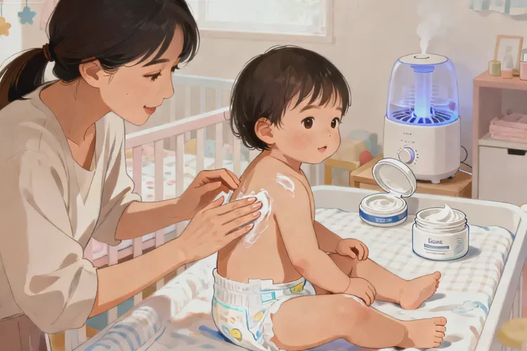 少儿脸上出湿疹能够根治吗(图1)