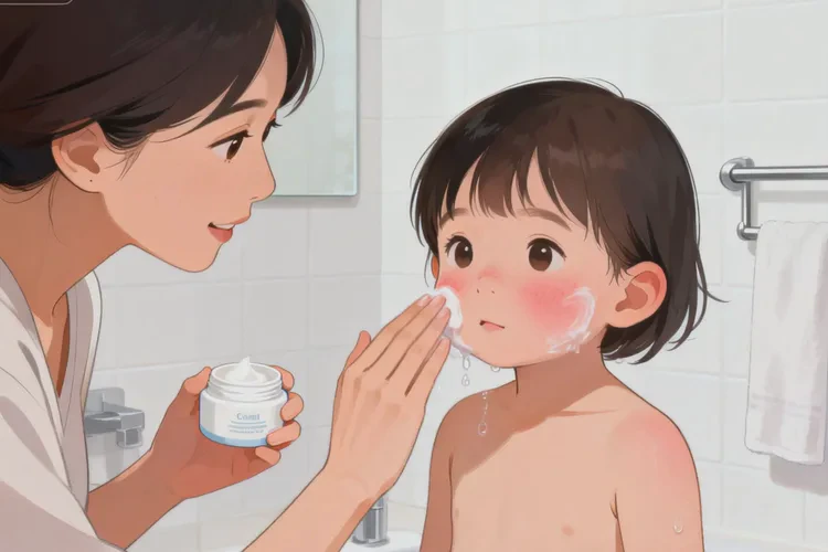 少儿面部出现湿疹能够根治吗(图1)