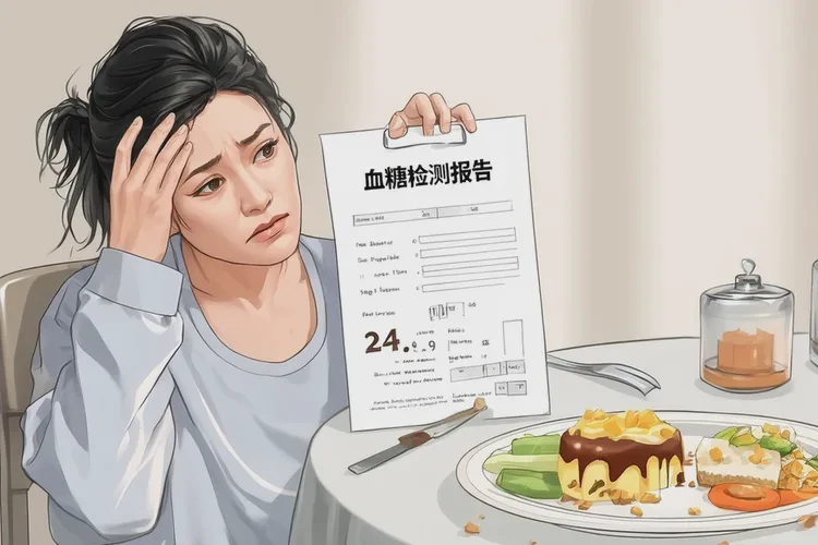 36岁中午血糖24.9是怎么回事(图1)