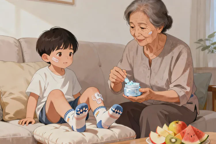 少儿脚上出现湿疹能够根治吗(图4)