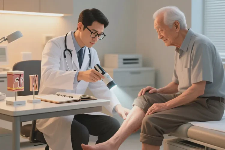 老人小腿偶尔长湿疹能够根治吗(图2)