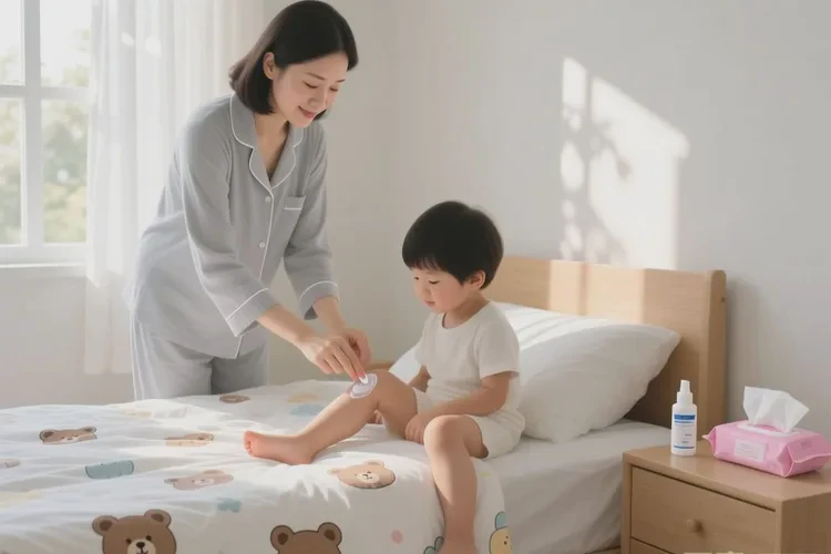 少儿小腿上起湿疹能够根治吗(图1)