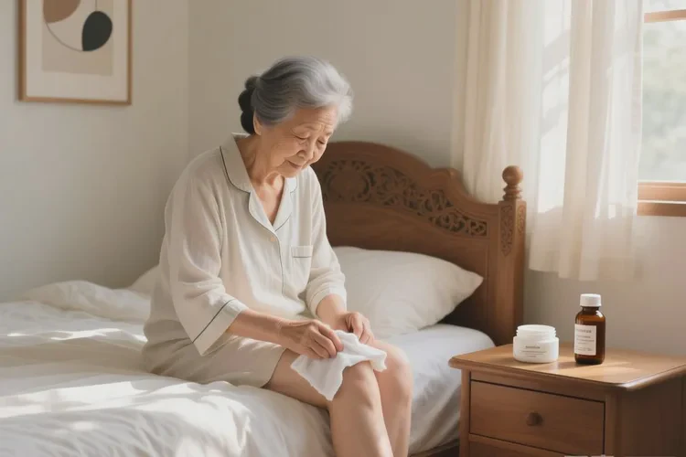 老人大腿长湿疹能够根治吗(图1)