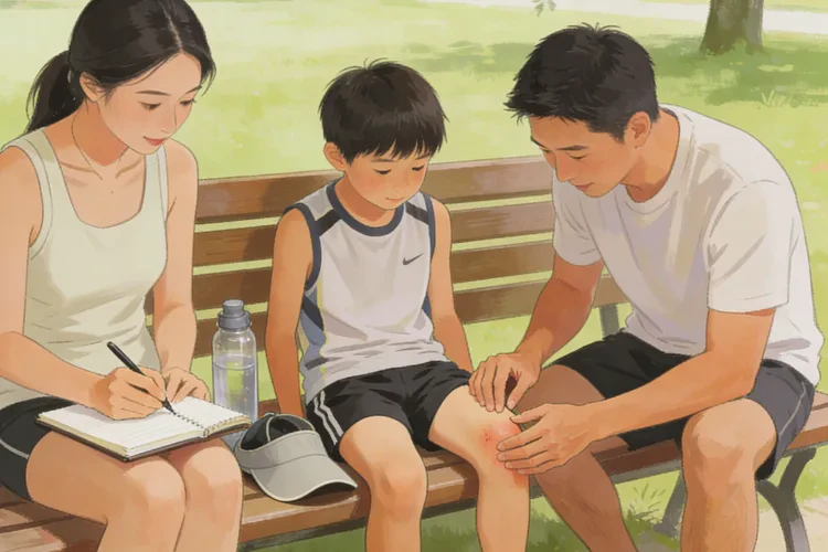 儿童大腿上偶尔长湿疹能够根治吗(图1)