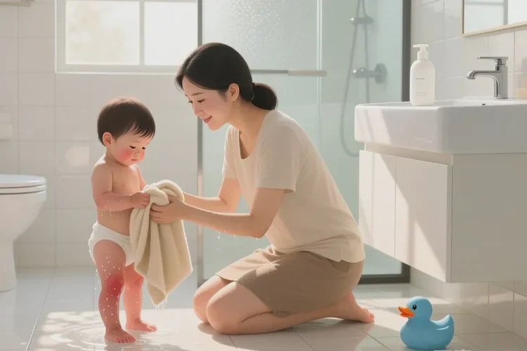 少儿大腿上出现湿疹能够根治吗(图1)