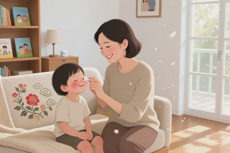 少儿面部长湿疹能够根治吗(图1)