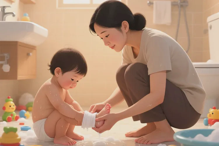 少儿脚上出湿疹能够根治吗(图1)