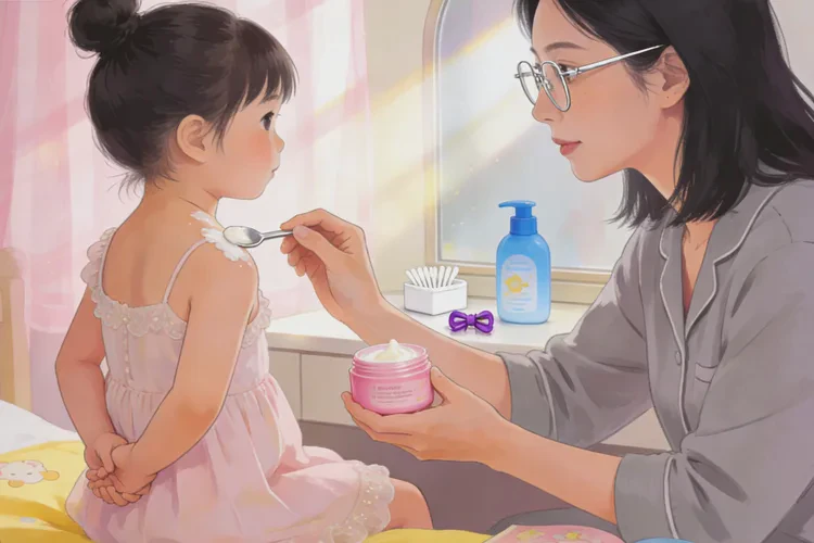 少儿脖子上容易起湿疹能够根治吗(图1)