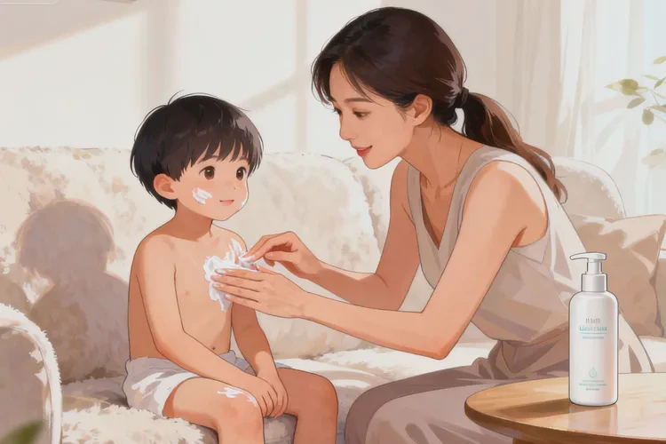 儿童小腿上有湿疹能够根治吗(图1)