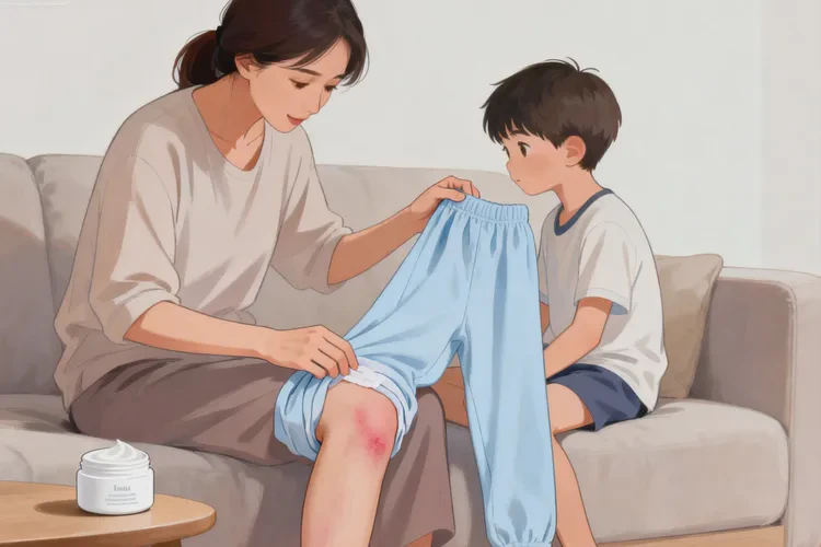 少儿大腿上长湿疹能够根治吗(图1)