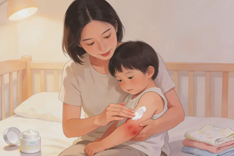 少儿手臂上容易起湿疹能够根治吗(图1)