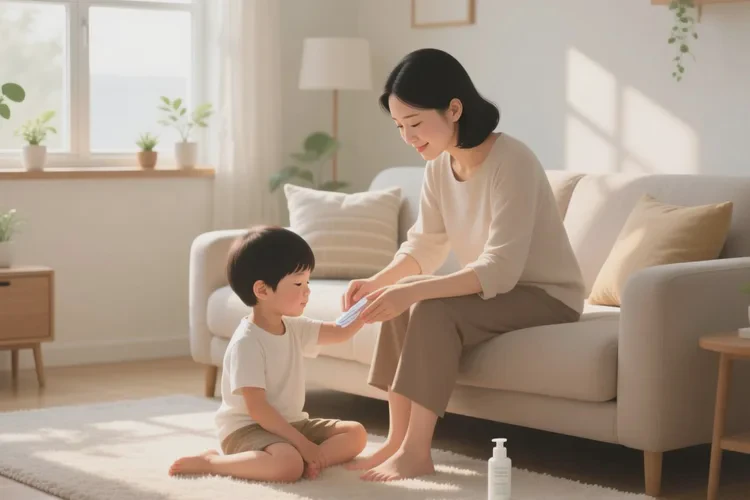 儿童手臂上起湿疹能够根治吗(图1)