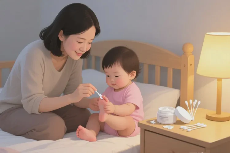 少儿脚上偶尔起湿疹能够根治吗(图1)