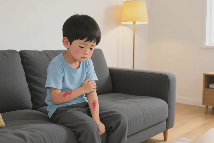 少儿手臂经常起湿疹能够根治吗(图1)