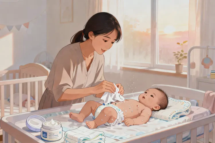 儿童屁股长湿疹能够根治吗(图1)