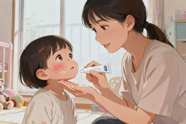 少儿脸上容易起湿疹能够根治吗(图1)