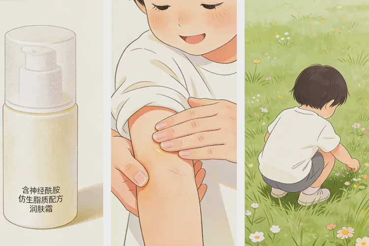 少儿脸上偶尔长湿疹能够根治吗(图3)